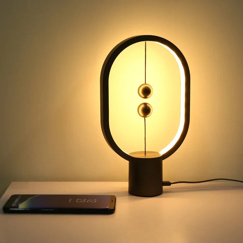 Magnetic Mini Balance Night Light, USB Rechargeable