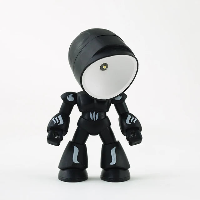 Cute Robot LED Table Lamp for Kids' Room and Desk