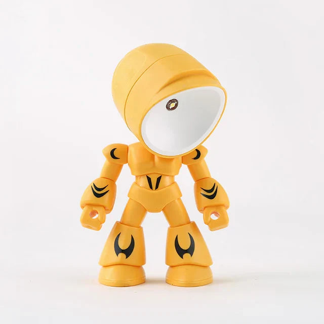 Cute Robot LED Table Lamp for Kids' Room and Desk