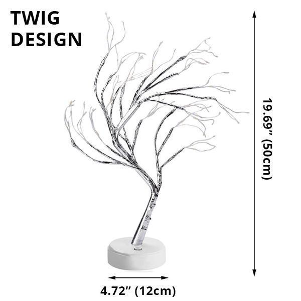 Bonsai Mini Tree LED Fairy Lights with Adjustable Branches