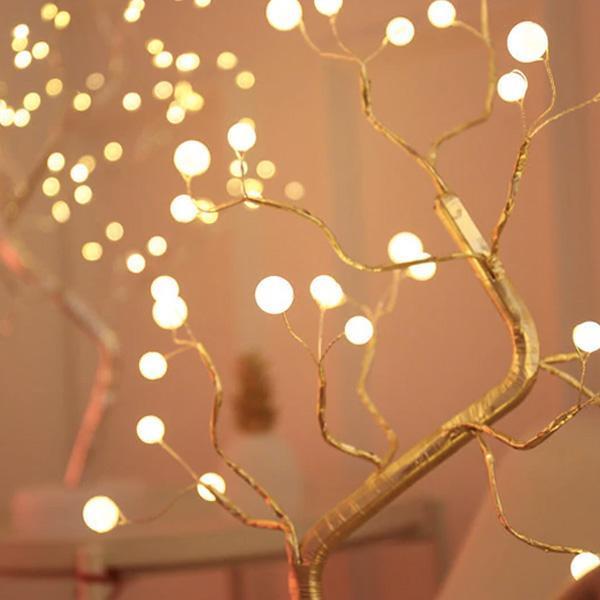Bonsai Mini Tree LED Fairy Lights with Adjustable Branches
