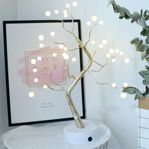 Bonsai Mini Tree LED Fairy Lights with Adjustable Branches