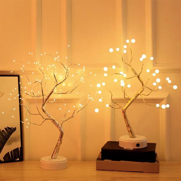 Bonsai Mini Tree LED Fairy Lights with Adjustable Branches