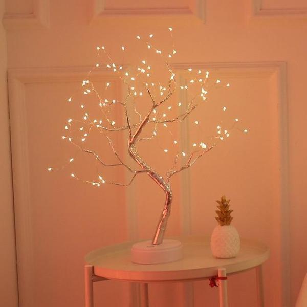 Bonsai Mini Tree LED Fairy Lights with Adjustable Branches