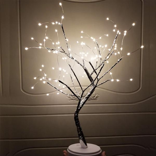 Bonsai Mini Tree LED Fairy Lights with Adjustable Branches