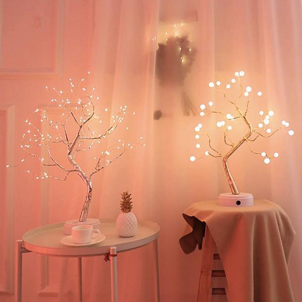 Bonsai Mini Tree LED Fairy Lights with Adjustable Branches