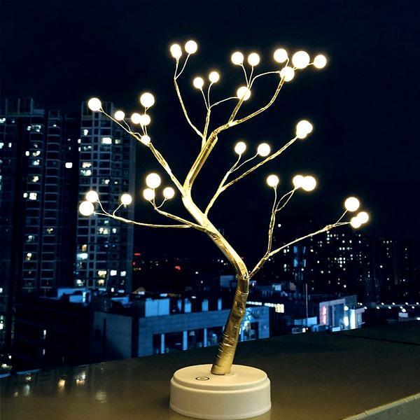 Bonsai Mini Tree LED Fairy Lights with Adjustable Branches