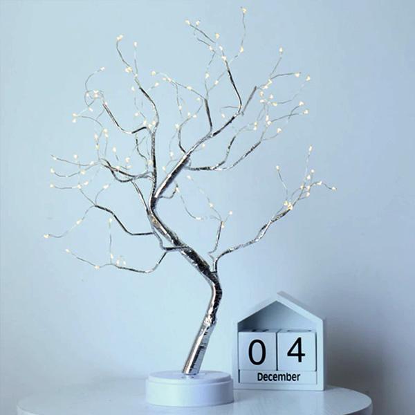 Bonsai Mini Tree LED Fairy Lights with Adjustable Branches