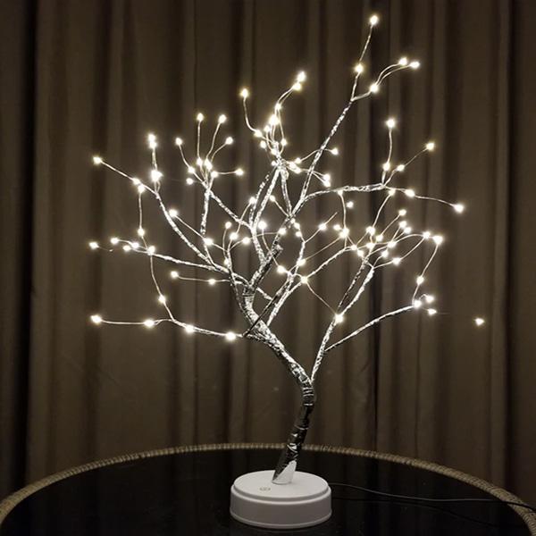Bonsai Mini Tree LED Fairy Lights with Adjustable Branches