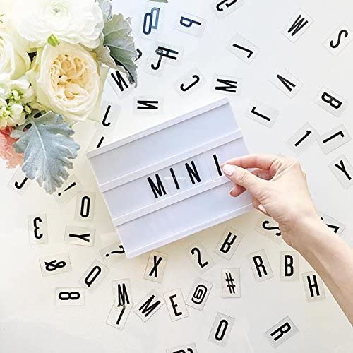 Mini LED Light Box with 100+ Letters