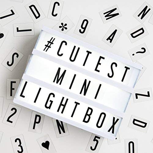 Mini LED Light Box with 100+ Letters