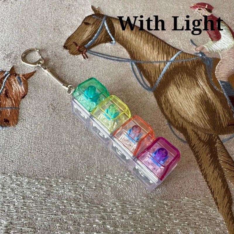 Mini Mechanical Key Switch Tester with LED Light