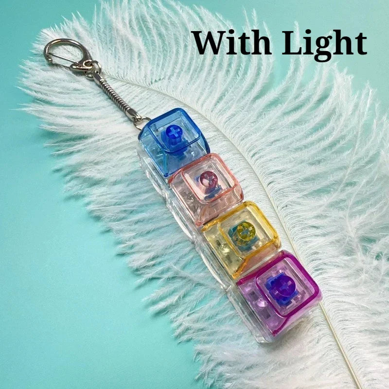 Mini Mechanical Key Switch Tester with LED Light