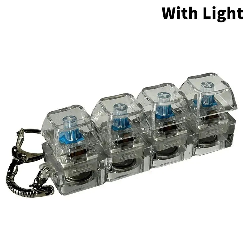 Mini Mechanical Key Switch Tester with LED Light