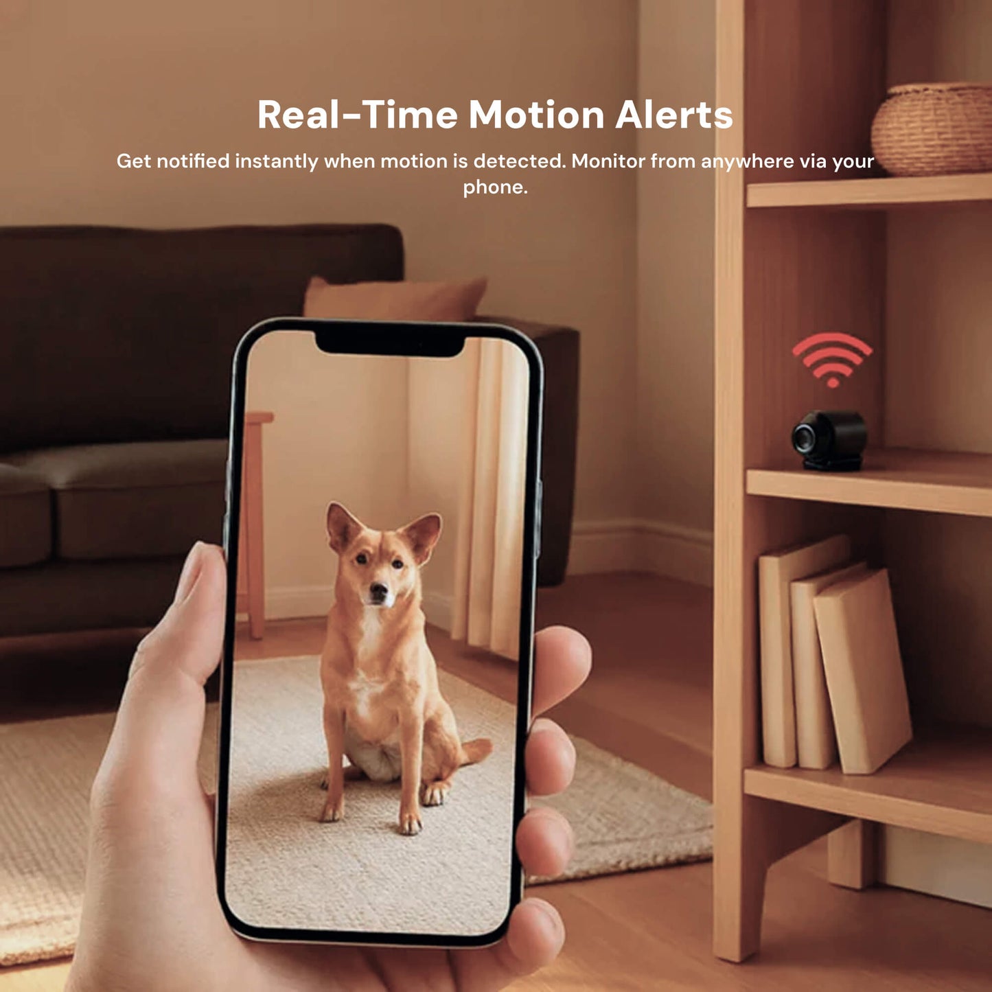 Mini Wireless Hidden Camera with 1080P Video and Night Vision