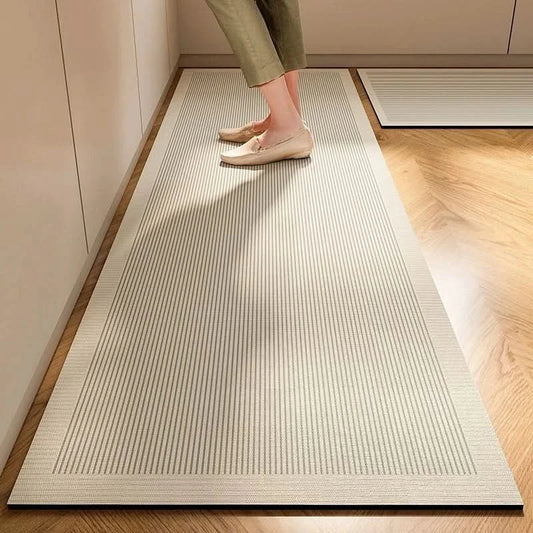 Cushioned Non-Slip Kitchen Floor Mat with Mold Resistant Fabric