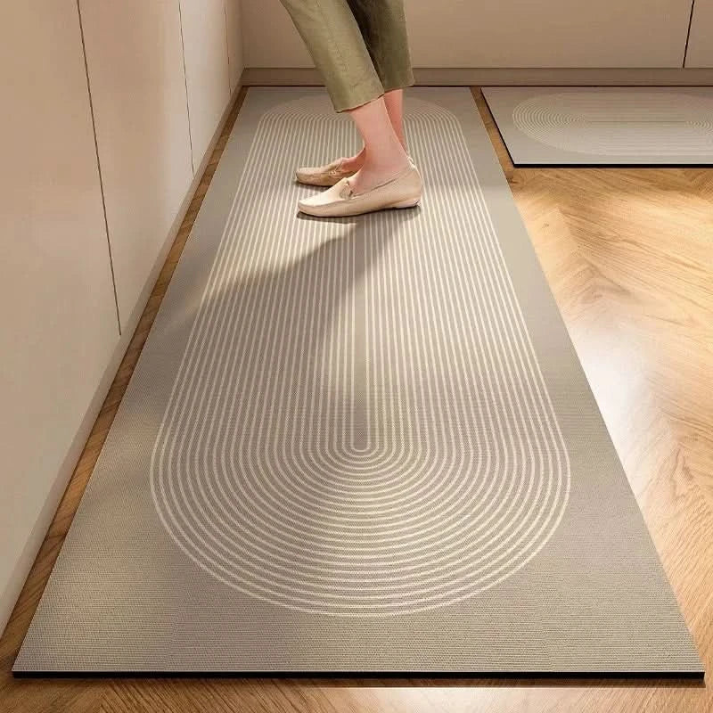 Minimalist Non-Slip Kitchen Mat for Easy Cleaning