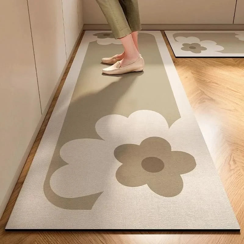 Minimalist Non-Slip Kitchen Mat for Easy Cleaning