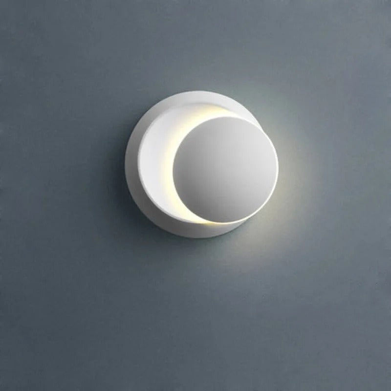 Minimalist LED Orb Wall Lamp