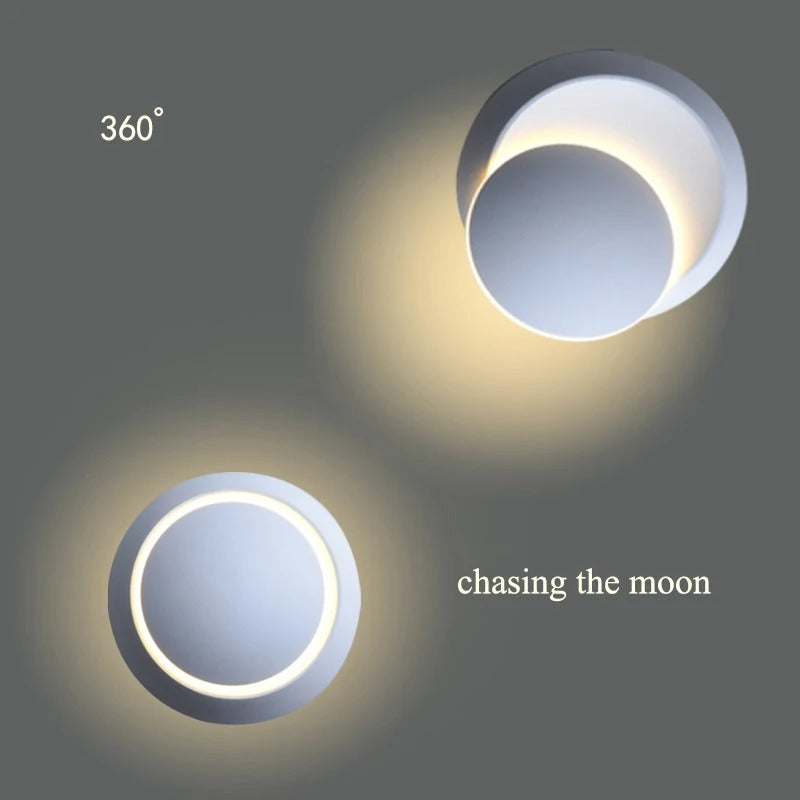 Minimalist LED Orb Wall Lamp