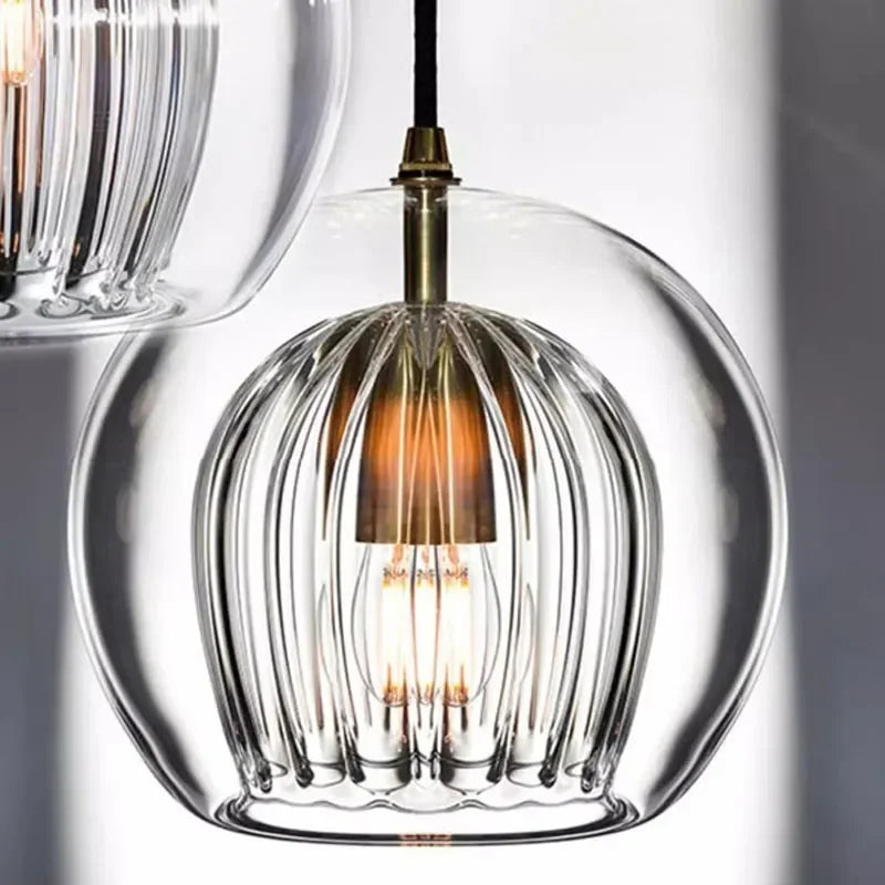 Modern Glass Pendant Light for Elegant Home Illumination