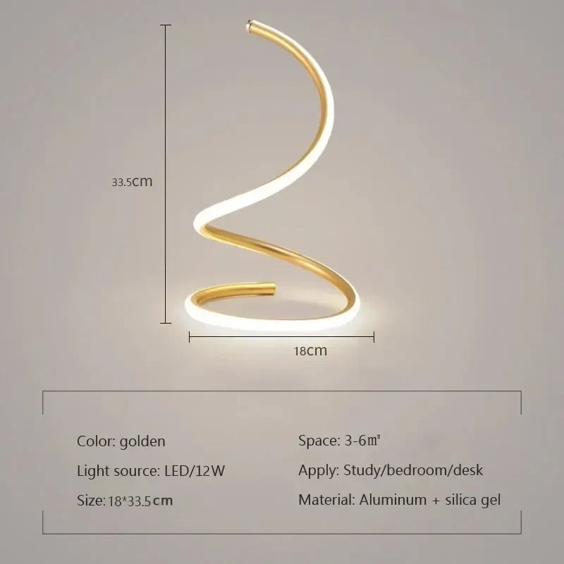 Minimalist Adjustable LED Table Lamp with Eco-Friendly Design