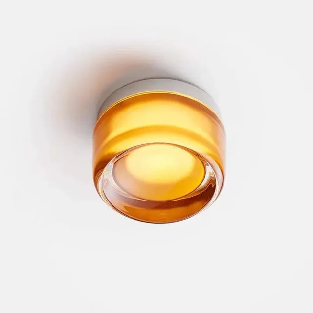 Modern Round Black Wall Lamp with Soft LED Lighting