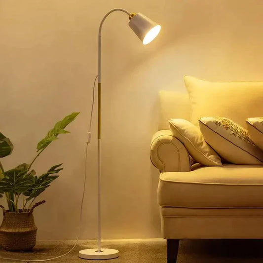Adjustable Modern Floor Lamp with Eco-Friendly LED Lighting