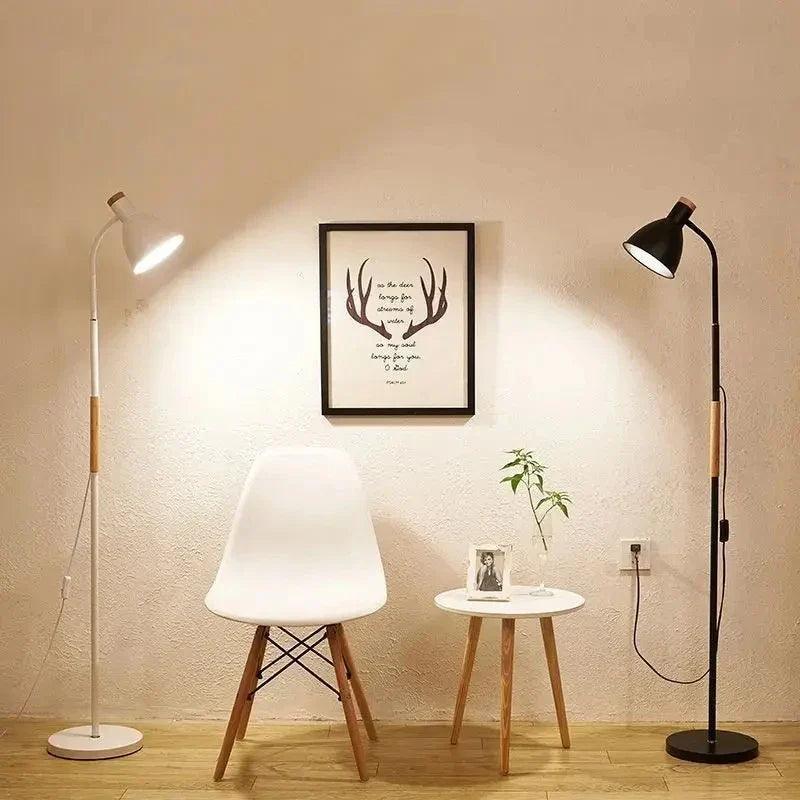 Adjustable Modern Floor Lamp with Eco-Friendly LED Lighting