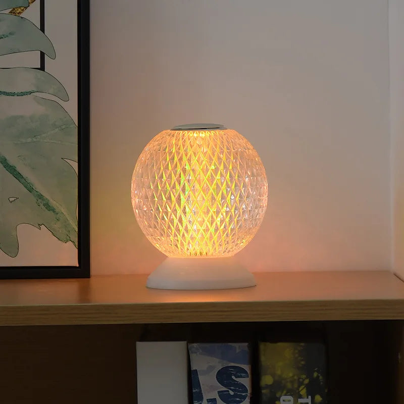 Crystal Table Lamp - Cordless Modern Lighting