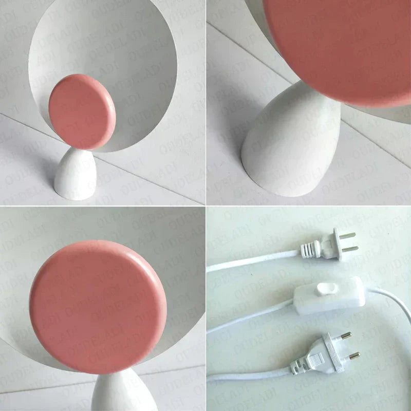 Scandinavian Table Lamp with Warm White Light