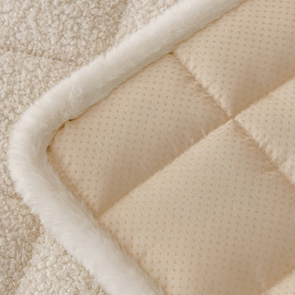 Thick Plush Anti-Slip Square Couch Cover