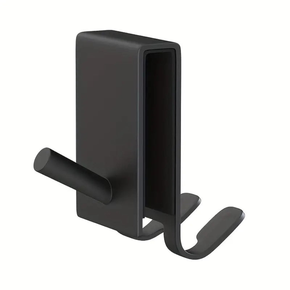 Sleek Stainless Steel Shower Door Hooks for Towels