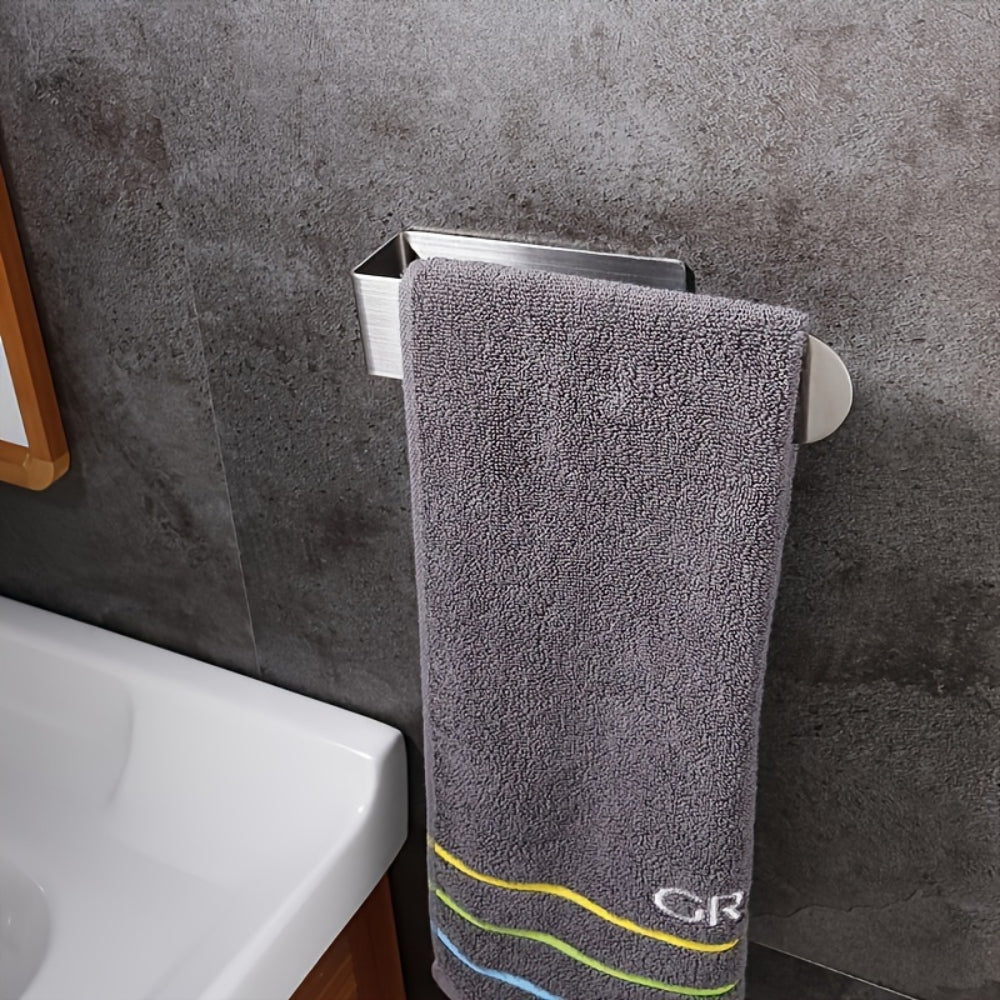 Wall Mounted Modern Stainless Steel Towel Rack