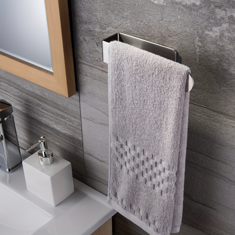 Wall Mounted Modern Stainless Steel Towel Rack