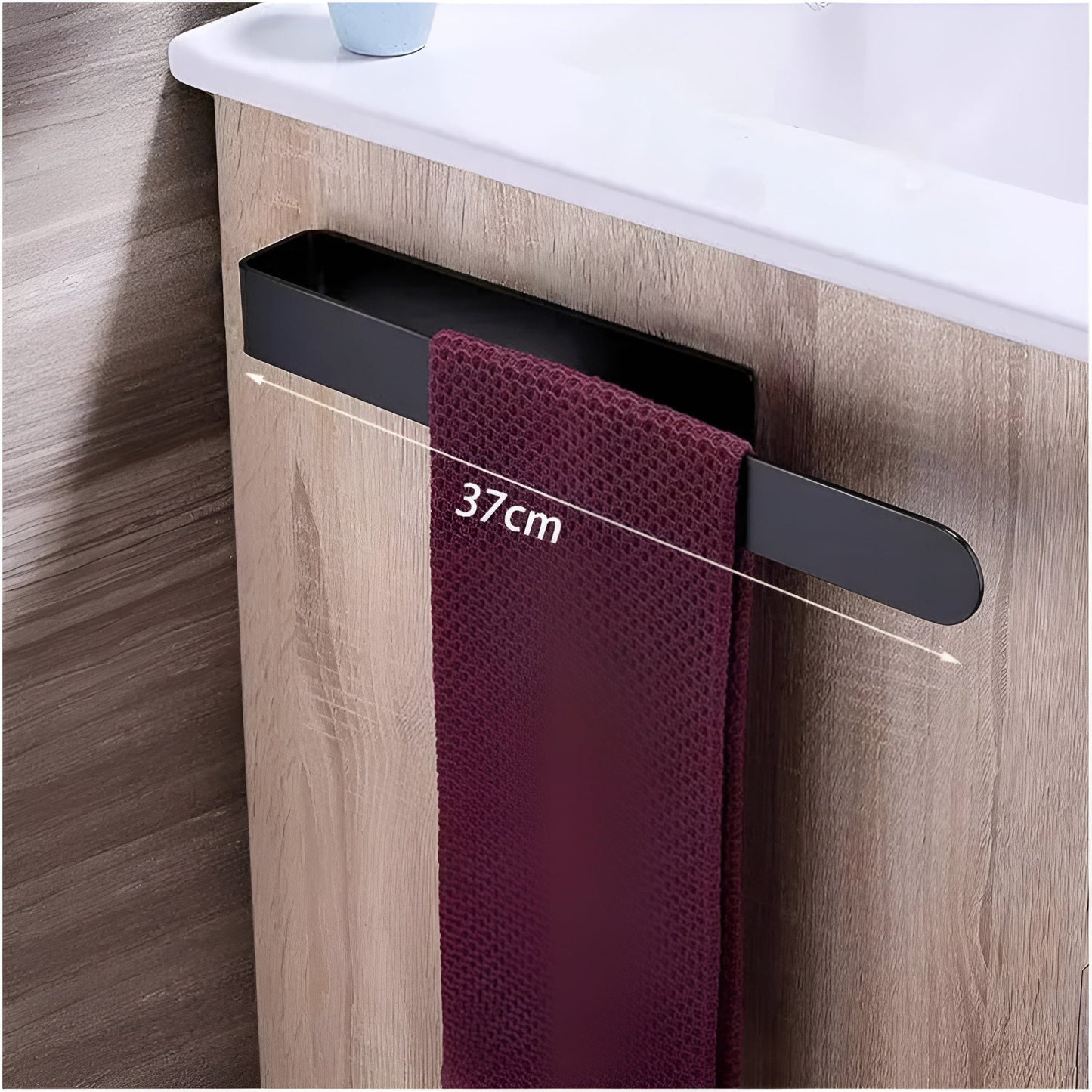 Wall Mounted Modern Stainless Steel Towel Rack