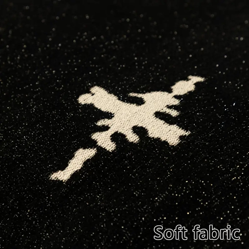 Modern Cross-Pattern Microfiber Sofa Cover