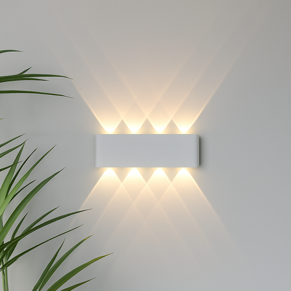 Modern Minimalist LED Wall Light for Indoor and Outdoor Use