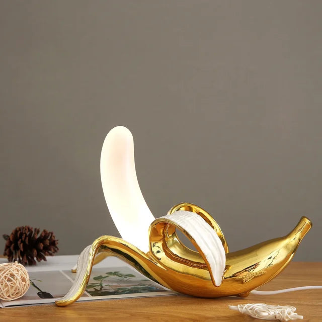 Decorative Banana Table Lamp - Unique Modern Light for Trendy Interiors