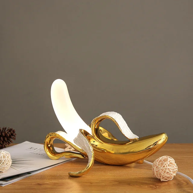 Decorative Banana Table Lamp - Unique Modern Light for Trendy Interiors