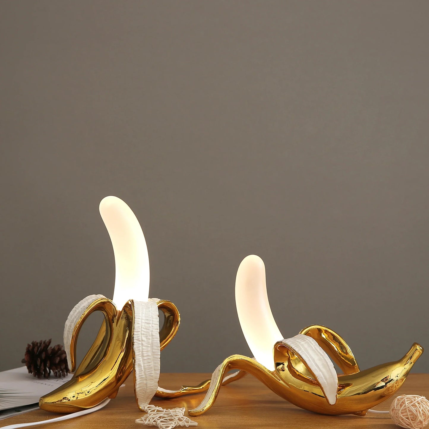 Decorative Banana Table Lamp - Unique Modern Light for Trendy Interiors