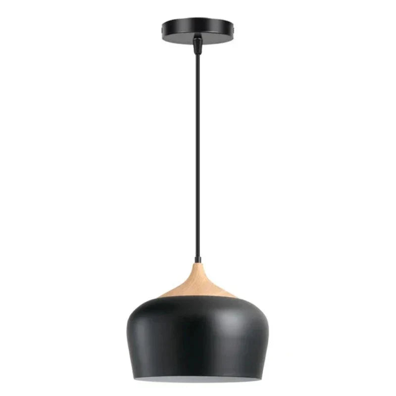 Flower-Shaped Glass Pendant Lamp