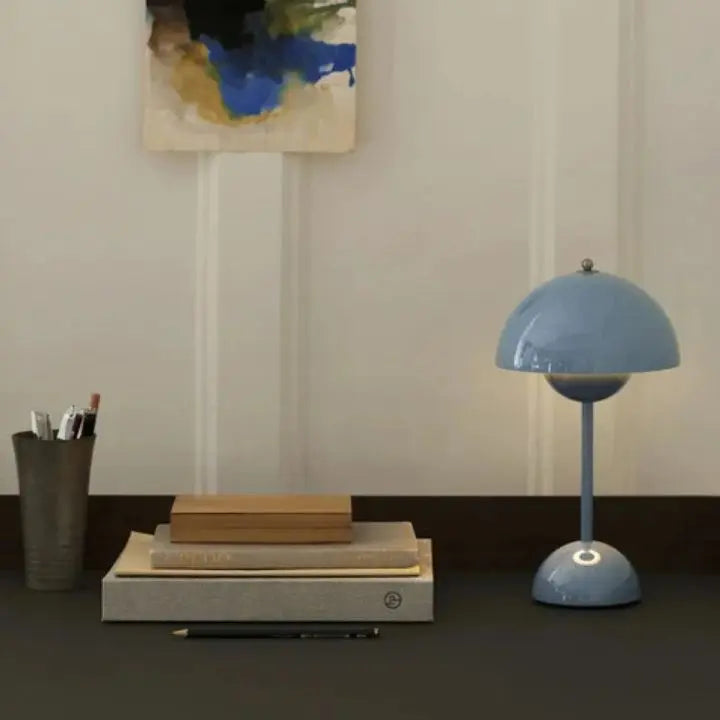 Dimmable Cordless LED Table Lamp - Modern Design