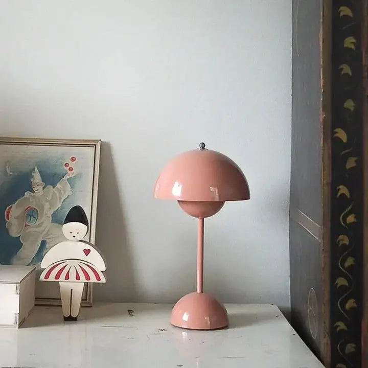 Dimmable Cordless LED Table Lamp - Modern Design