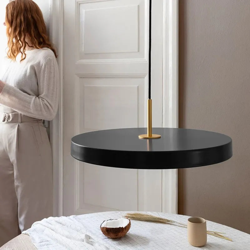 Slim Disc LED Pendant Light for Modern Interiors