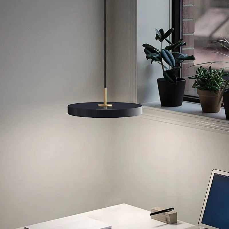 Slim Disc LED Pendant Light for Modern Interiors