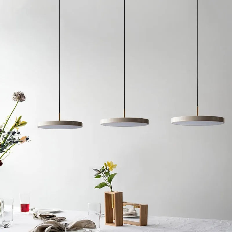 Slim Disc LED Pendant Light for Modern Interiors