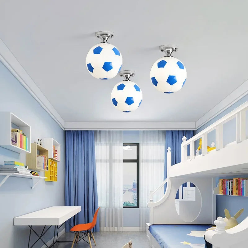 LED Light Ball Lamp - Colorful Glass Night Light with Adjustable Brightness