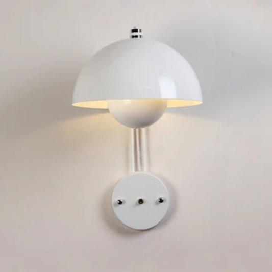 LED Mushroom Wall Lamp - Modern Night Light for Bedroom