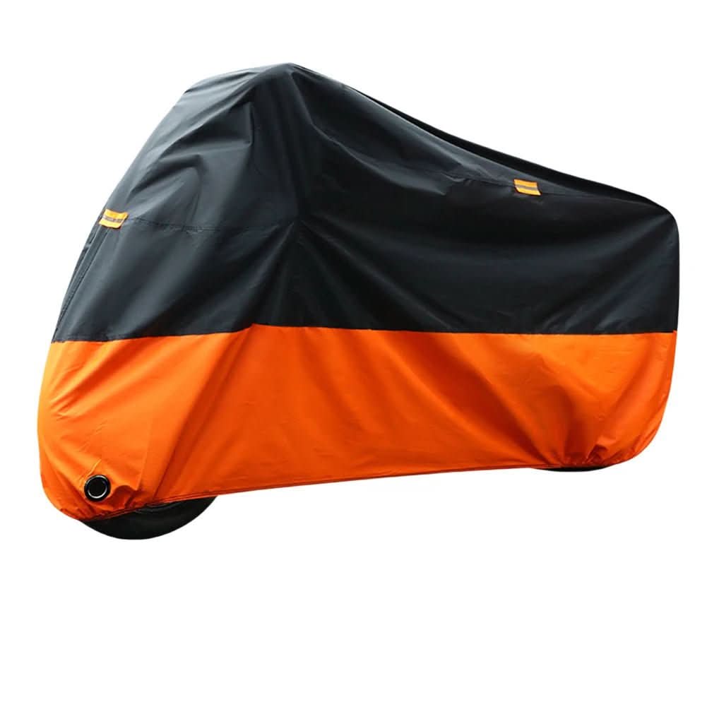 Waterproof Motorcycle Cover with UV Protection and Reflective Stripes